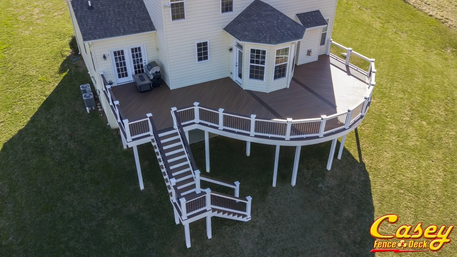 Award Winning 800 Square Foot Fiberon Composite Deck in Frederick MD