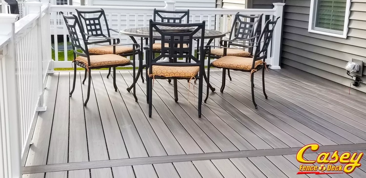 Fiberon Gray Birch Composite Deck in Brunswick Crossing