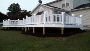 1200 Square Foot Deck in Ijamsville Maryland