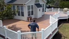 Deck Shows True Pride in Craftsmanship in Ijamsville Maryland