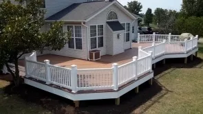 Fiberon Ipe Composite Deck with Hidden Fasteners in Ijamsville MD