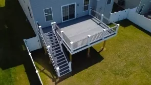 350 sqft Fiberon Beach House Composite Deck in Monrovia MD