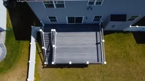 Fiberon Beach House Composite Deck in Landsdale Community