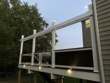 Accent lights really make this deck pop