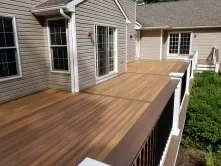 750 square foot Fiberon Ipe Composite Deck