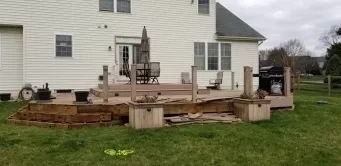 Nightmare Ended with help from Fiberon Composite Decking and Fence and Deck Direct