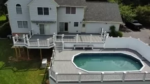 Pool Deck in Adamstown Maryland