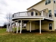 Deck Custom Designed for Future Porch and Patio in Frederick Maryland