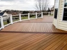 Heat Forming Brings Out the Curves on this Deck in Frederick MD