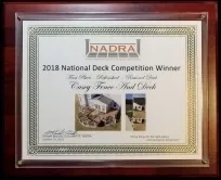 2018 NADRA National Deck Competition Winner