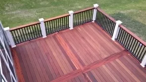 Cumaru with Brazilian Tigerwood Inlays in Brunswick Crossing Development