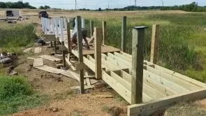 Bridge Construction in Frederick Maryland