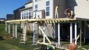 Circular Deck with Star Power Construction