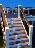 Circular Deck with Star Power Staircase