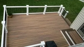 400 Square Foot Low Maintenance Composite Deck in Hagerstown Maryland