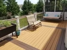 450 Square Foot Replacement Deck with Fiberon