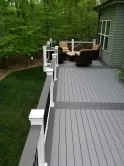 Composite Deck in the Aspen North Section of Lake Linganore