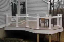 Azek Silver Oak PVC Deck in Monrovia Maryland