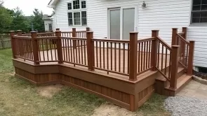 Fiberon IPE Diagonal Decking in Spring Ridge Frederick Maryland