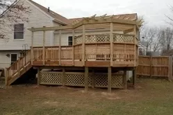 Deck with Many Features in Walkersville Maryland