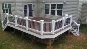 Mothers Day Surprise Deck in New Market Maryland