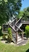 Gorgeous Two Level Stair Case
