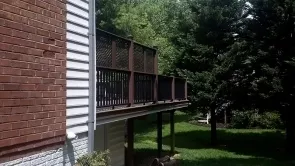 Railing Lattice in Columbia Maryland