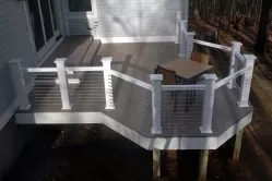 Composite Deck Provides Non Obstructed View in Monrovia Maryland