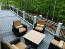 Cottage Gray Composite Deck