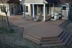 Evergrain Composite Deck with Elevated Octagon in Middletown Mryland
