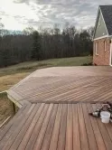 Mount Airy Deck During Construction