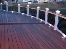 Circular Deck with Star Power Top View