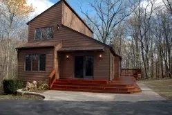 Custom Wraparound Steps with Louvered Tread Design