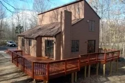 Mesmers Hardwood Deck Oil Sealed This Gorgeous Deck in Jefferson MD