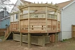 Southern Yellow Pine and Cedar Deck in Walkersville MD