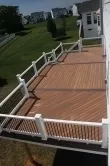 640 Square Foot Composite Deck in Hagerstown Maryland